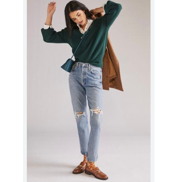 Agolde Distressed Jeans - Picture 1 of 10